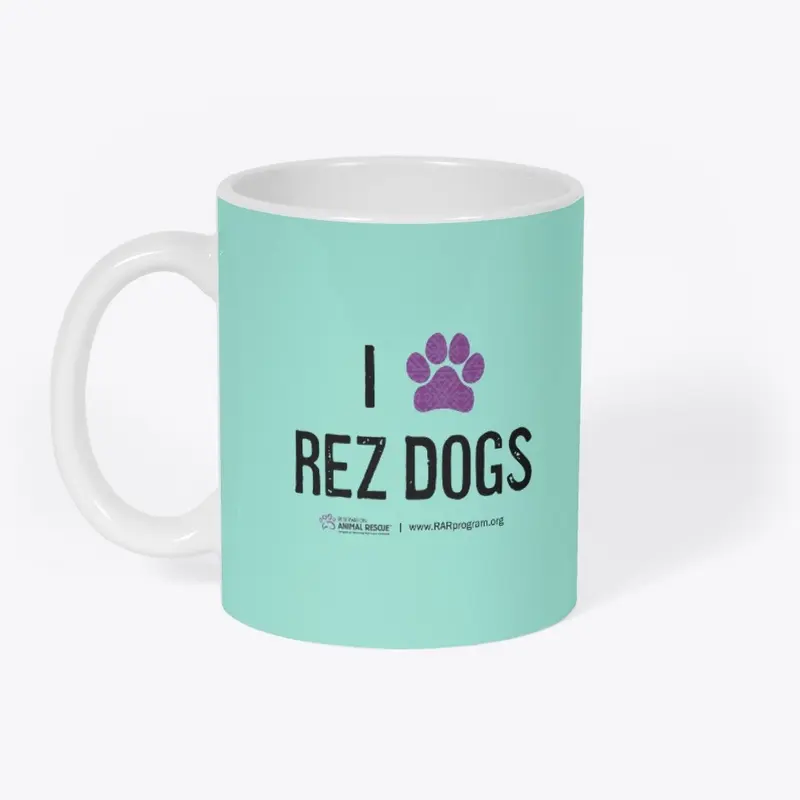 I Love Rez Dogs Mug